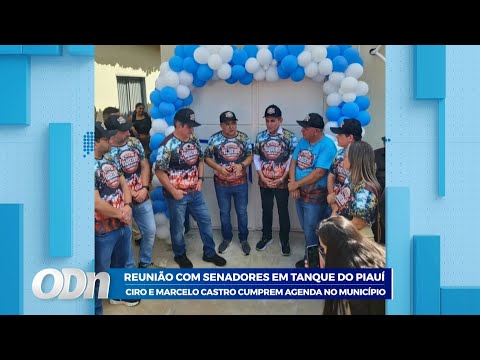 Reunião com senadores: Ciro e Marcelo cumprem agenda em Tanque do Piauí 22 01 2026