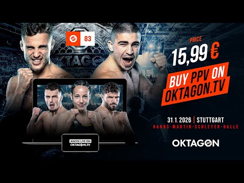 OKTAGON 83: Free Prelims 🇬🇧🇮🇪
