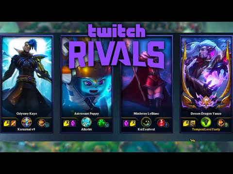 CARRYING KARASMAI AND KATEVOLVED IN TWITCH RIVALS - League of Legends