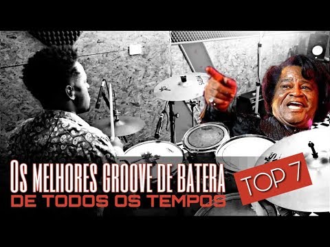 TOP 7 OS MELHORES GROOVE DE BATERA DE TODOS OS TEMPOS-Aula