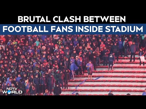 Brutal Clash Between Football Fans In Argentina Inside Stadium, Over 100 Arrested