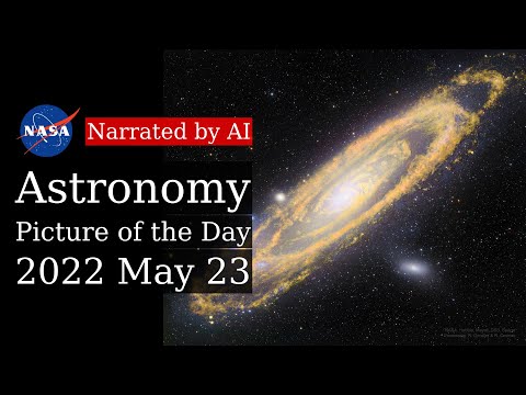 APOD: 2022-05-23 - The Once and Future Stars of Andromeda (Narrated by Emma)