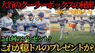 「秘密のプレゼント…待て、大谷！」マンシー、ラッシング、ロハスが仰天―大谷翔平の粋ないたずらにスタジアムが笑いに包まれた ⚾🔥