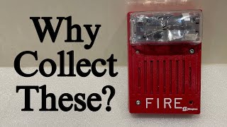 Why do people collect fire alarms? What is the fire alarm community?