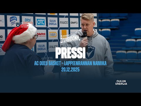 PRESSI: AC Oulu Basket – Namika Lappeenranta