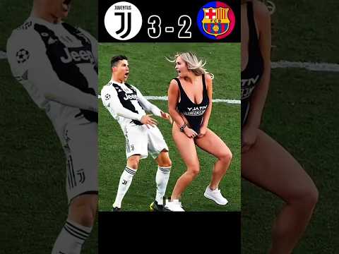 Juventus vs Barcelona #footballmatch #youtubeshorts #shorts