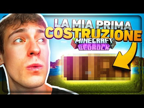 PROVO A COSTRUIRE su MINECRAFT BEDROCK EDITION