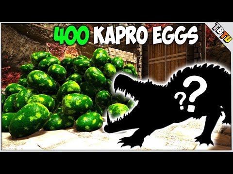 400 Kaprosuchus Eggs! TONS OF COLOR MUTATIONS! Ark Survival Evolved Mutation Zoo E5