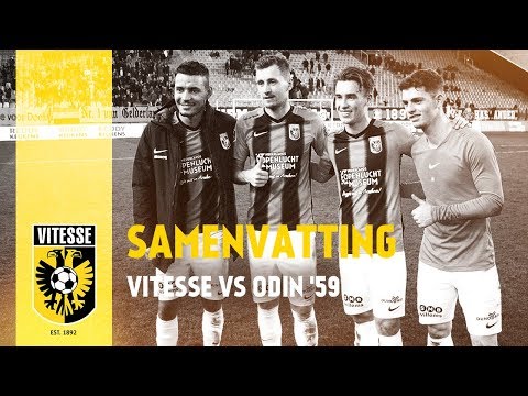 SBV Stichting Betaald Voetbal Vitesse Arnhem 4-0 ODIN ’59 Heemskerk  ( KNVB-beker 2019 /...