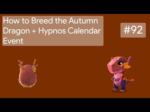 How to Breed Autumn Dragon + Hypnos Calendar Event | DML Breeding Guide #92