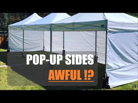 You Will Lose Money on - Instant Canopy Side Walls?