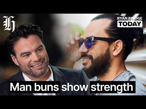 Thumbnail for Ryan Bridge: Man buns show strength, not weakness | Ryan Bridge TODAY