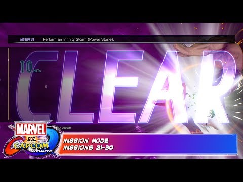 Marvel vs Capcom Infinite - Missions 21 to 30 Guide