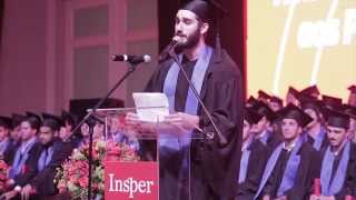 Homenagem aos pais 26ª Cerimônia de Formatura do Insper - Thomas Mainzer