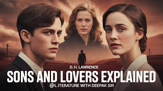 Sons and Lovers Explained | D. H. Lawrence | Full Hindi Analysis @LiteraturewithDeepaksir 