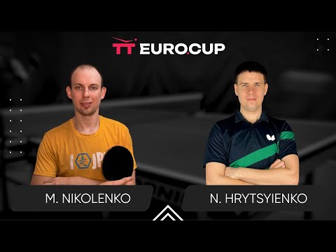 13:40 Maksym Nikolenko - Nazarii Hrytsyienko 26.04.2024 TT Euro.Cup Ukraine Star. TABLE 3
