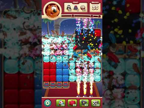 Toon Blast Level 3442 NO BOOSTERS - A S GAMING ✔️