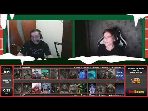 Monaspa vs YNT | map 1 | BetBoom Xmas Show RU | by @Adekvat & @Nongrata