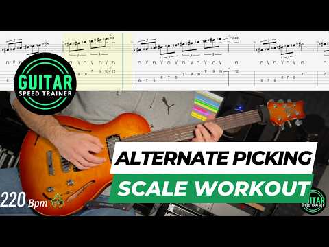 Alternate Picking Speed Workout – Master String Changes Fast!