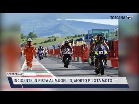 2021-05-10 SCARPERIA (FI) - INCIDENTE IN PISTA AL MUGELLO, MORTO PILOTA MOTO