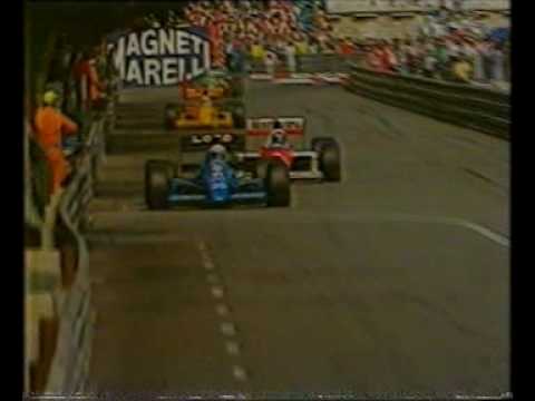 James Hunt swears during live BBC broadcast of 1989 Monaco Grand Prix