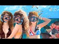 Kalogeras Sisters SWIM WITH STINGRAYS