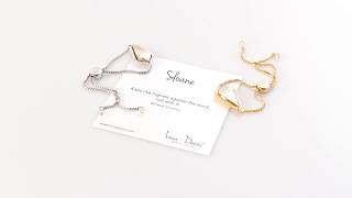 Sloane Slider Bracelet In Champagne