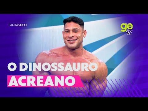 RAMON DINO CURTE O ESTRELATO APÓS O MR. OLYMPIA E CONTA ROTINA DE PREPARAÇÃO| Fantástico | ge.globo