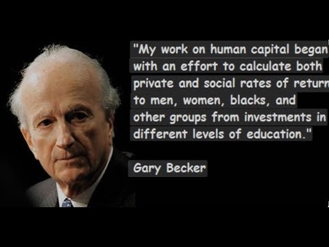 Thumbnail for Gary Becker| American Economist|| Contribution In Field Of Economics| Early Life| Achievements| by Gary Becker