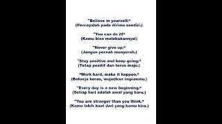 Download lagu Kalimat Motivasi Dalam Bahasa Inggris #motivasi #bahasainggris mp3