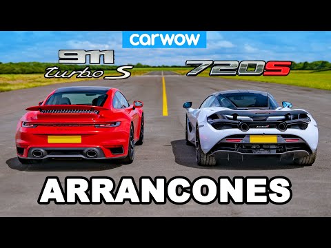 Porsche 911 Turbo S vs McLaren 720S: ARRANCONES