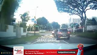 #SMP1359X did not stop at stop line and fail to give way to camcar.