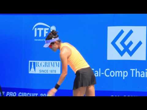 Cal-Comp & XYZprinting ITF Pro Circuit 2017( Luangnam, Nudnida - Lee, Pei-Chi) 26-04-60