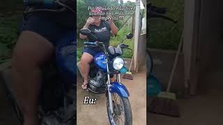 Pobre quando compra a primeira moto! 🛵😂