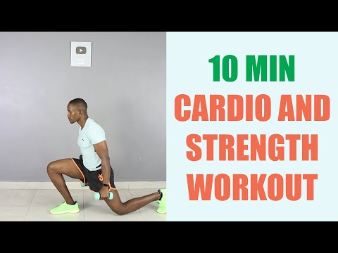 30 Minute Dumbbell Strength Training for Fat Loss Full Body Workout  250 Calories 