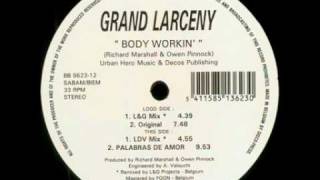 Grand Larceny - Palabras De Amor