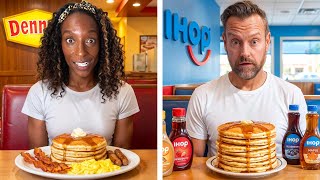 Brits Test America's Two Biggest Breakfast Chains Dennys vs IHOP
