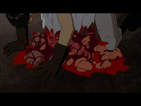 Akira 1988 Tetsuo hallucination scene 4K HDR