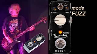 Video thumbnail for Mooer Thunderball Distortion Fuzz Bass - fast test by Mauro Pavani by Mauro Pavani