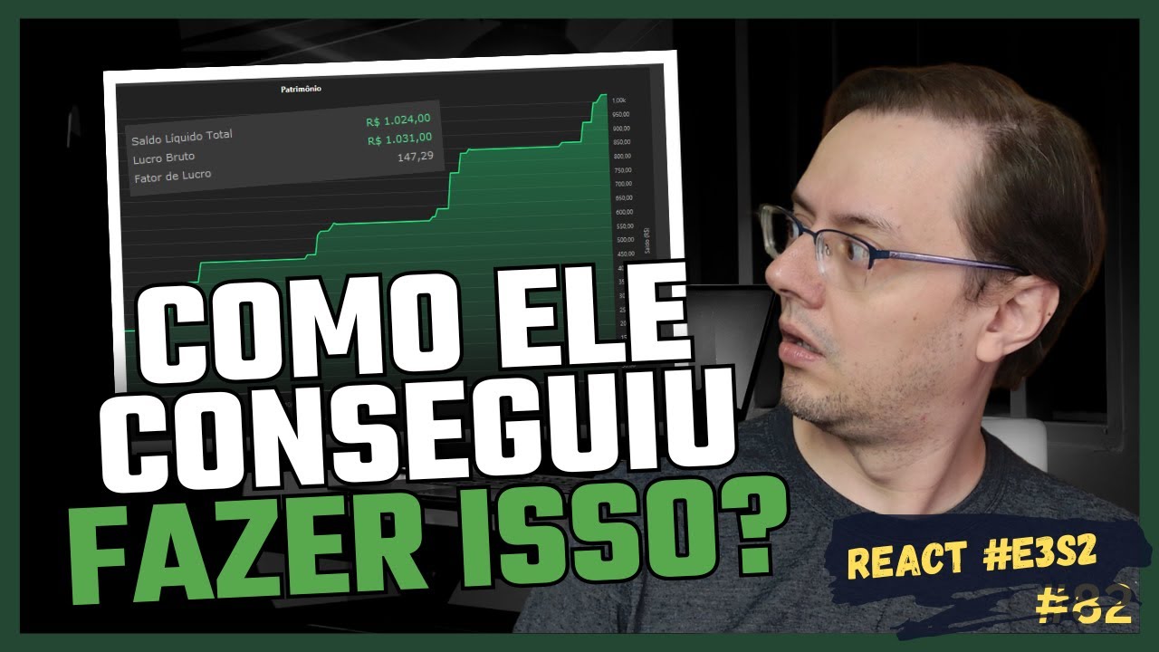 REACT #03 - Compra e venda no gradiente assimétrico - Analisando e ajustando seu código! #automação