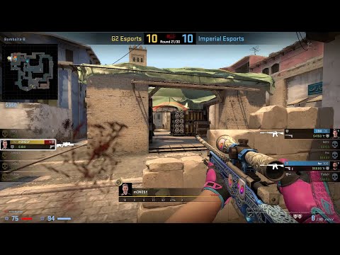 CS:GO POV Demo G2 m0nesy (28/13) vs Imperial (de_mirage) @ PGL Major Antwerp 2022