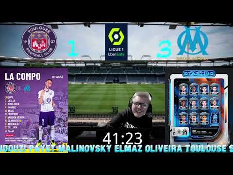 This is my reaction to Onaiwu making it Toulouse 2-3 Marseille in Ligue 1