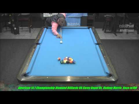 2015 American 14 1 Championship Corey Deuel VS Rodney Morris