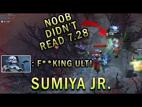 Sumiya Jr. Invoker Wins With Toxic Noobs 7.28 | Dota 2 Gameplay