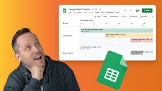 New Google Sheets Timeline Feature