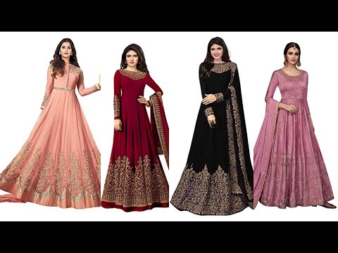 Beautiful Trending Classy Fancy Long Anarkali Gowns & Suits | me Afshan Girly Fashion | Mon-13