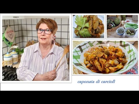 Caponata invernale di carciofi