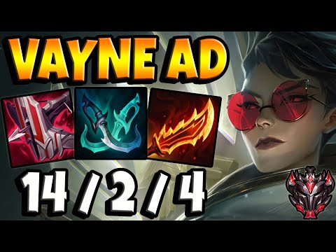 Vayne vs Miss Fortune [ ADC ] Lol Korea Grandmaster Patch 11.20 ✅