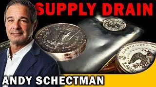Silver Supply Being DRAINED Despite Silver Surplus! With Andy Schectman