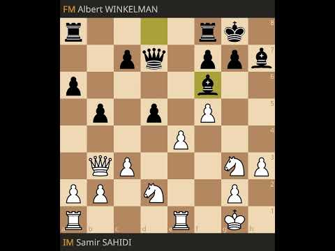 Samir Sahidi Vs Albert Winkelman- World Juniors 2023, Mexico